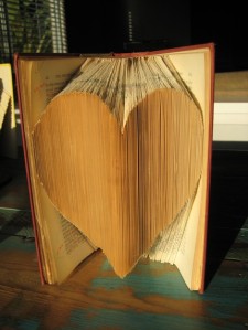 Heart Folded Book